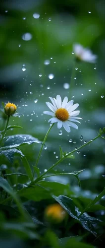 薄雾小花