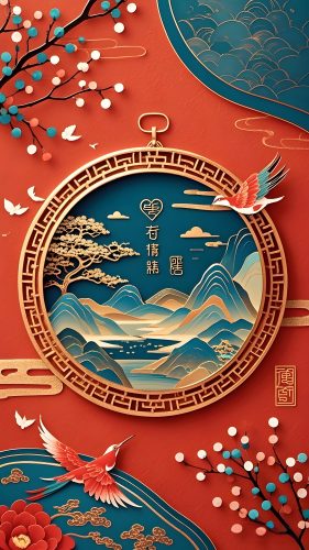 晨有清远，幕有余闲。心有清欢，岁月安暖 | 国风壁纸沉浸式体验