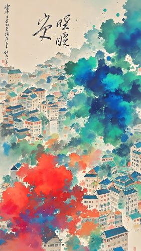 晨有清远，幕有余闲。心有清欢，岁月安暖 | 国风壁纸沉浸式体验